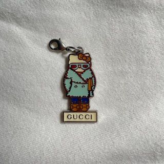 グッチ(Gucci)のGUCCI × kitty コラボキーホルダー(キーホルダー)