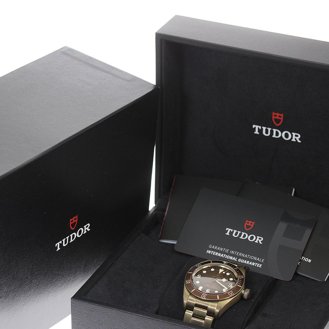 ☆極美品★箱・保証書付き【TUDOR】チュードル ブラックベイ フィフティエイト 79012M 自動巻き メンズ【ev10】