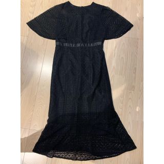 ユナイテッドアローズグリーンレーベルリラクシング(UNITED ARROWS green label relaxing)のgreen label relaxing 結婚式レースワンピース(ひざ丈ワンピース)