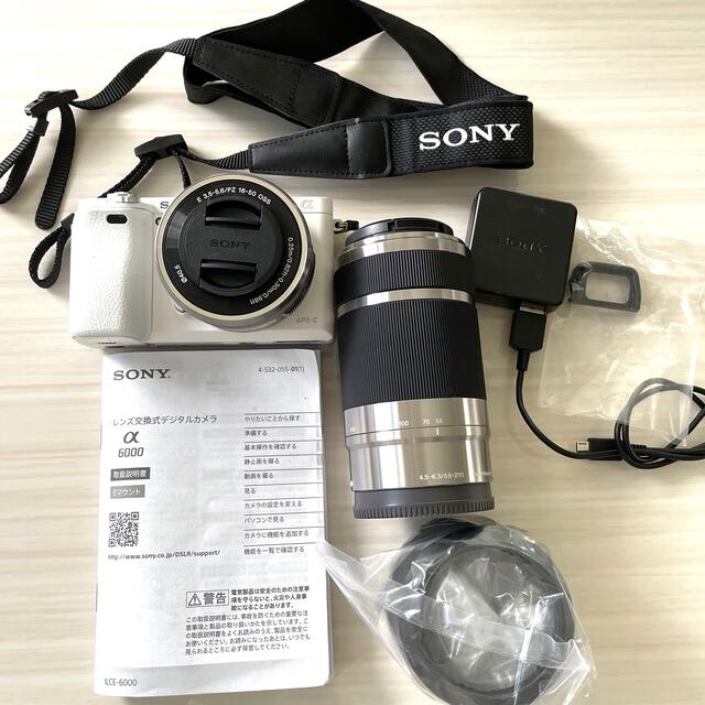 SONY α6000  ホワイト