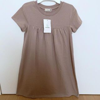 ブランシェス(Branshes)の【新品】ブランシェス💗胸元ギャザー半袖ワンピース💗女の子(ワンピース)