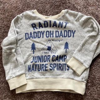 ダディオーダディー(daddy oh daddy)のトレーナー　110サイズ(Tシャツ/カットソー)