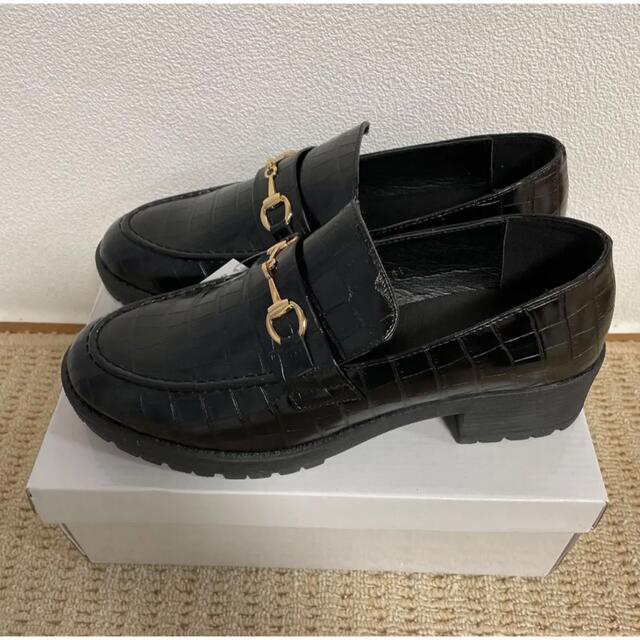 AAA(トリプルエー)の【AAA+Feminine】厚底タンクソールビットローファー レディースの靴/シューズ(ローファー/革靴)の商品写真