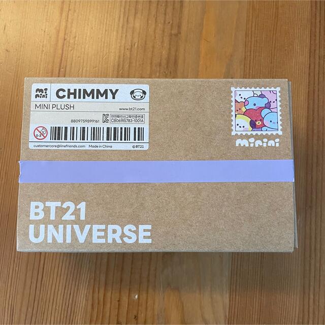 BT21(ビーティーイシビル)のminini chimmy チミー エンタメ/ホビーのおもちゃ/ぬいぐるみ(ぬいぐるみ)の商品写真