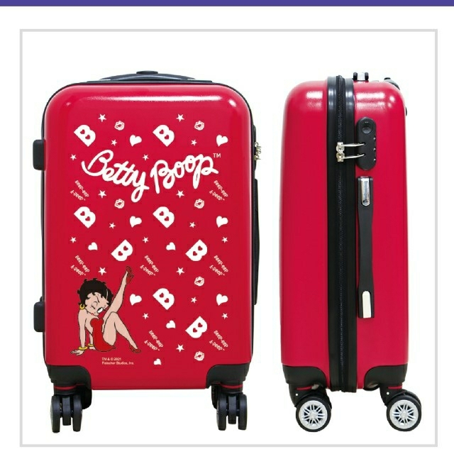 レア☆ベティちゃん☆bettyboop☆キャリーバッグ