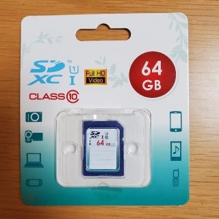 SDカード 64GB  CLASS 10対応　SDXCカード　ソフマップ(PC周辺機器)