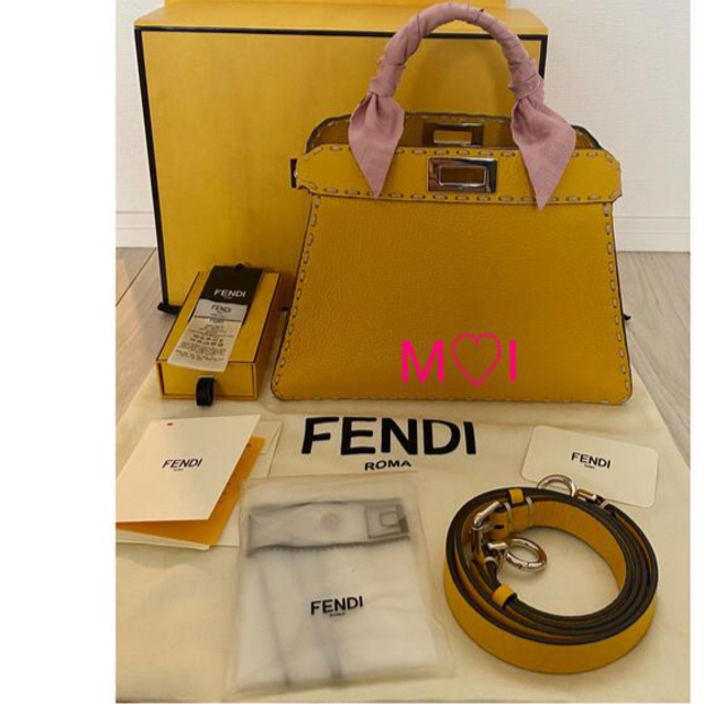 最終価格♡FENDI ピーカブーアイシーユースモール　セレリア♡ラッピーセット