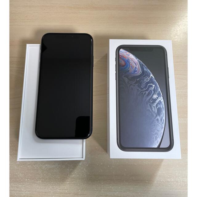 iPhone XR 64GB　SIMフリー　ブラック【美品】