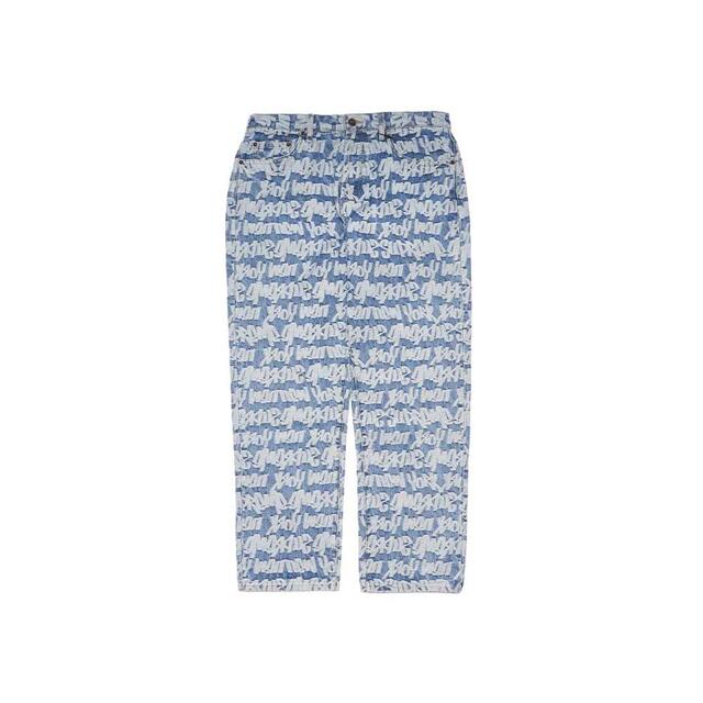 Supreme Fat Tip Jacquard Regular Jean 30 3