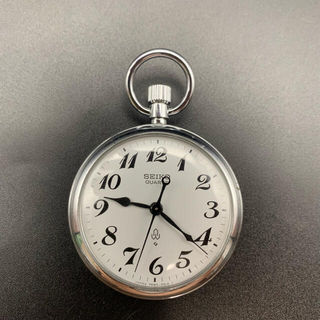 セイコー(SEIKO)の鉄道時計　クォーツ式　昭和58年セイコー　懐中時計新鉄Q(その他)