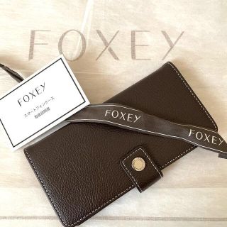 フォクシー(FOXEY)のFOXEY ノベルティ♡スマホケース♡美品(モバイルケース/カバー)