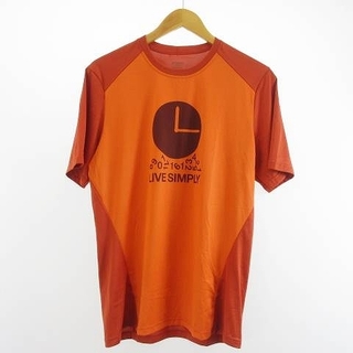 コロンビア(Columbia)のコロンビア CAPILENE1 半袖 Ｔシャツ カットソー S オレンジ(Tシャツ(半袖/袖なし))