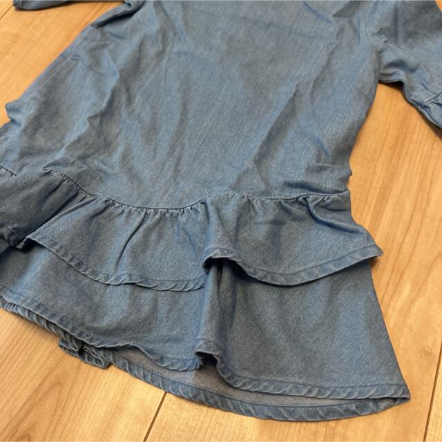 babyGAP(ベビーギャップ)のbaby GAP＊デニムワンピース キッズ/ベビー/マタニティのキッズ服女の子用(90cm~)(ワンピース)の商品写真