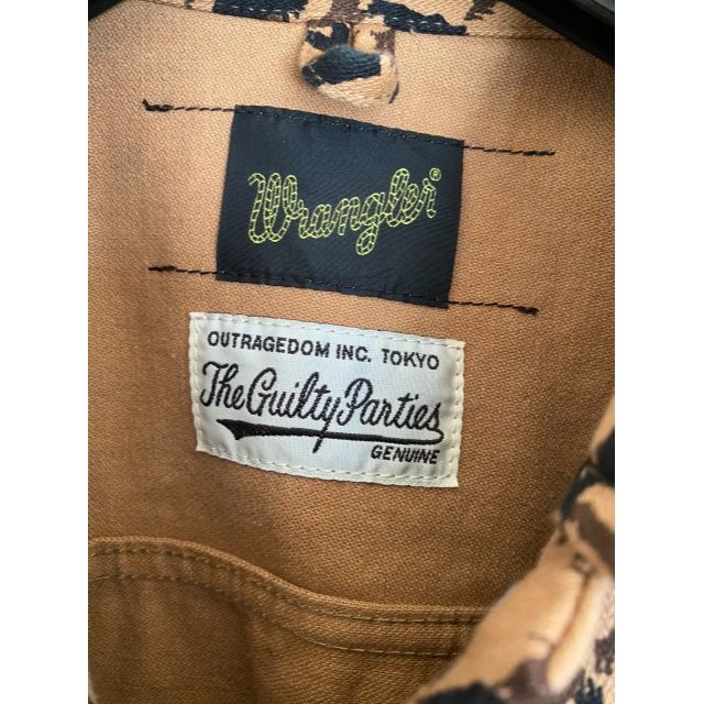 WACKO MARIA(ワコマリア)のWACKO MARIA☆WRANGLER☆24MJZ☆LEOPARD☆ メンズのジャケット/アウター(Gジャン/デニムジャケット)の商品写真