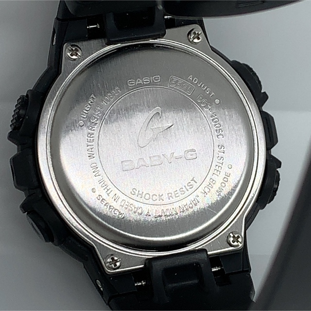 Baby-G(ベビージー)のCASIO Baby-G BGS-100SC デジアナ レディースのファッション小物(腕時計)の商品写真