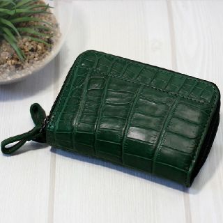 Crocodile - 新品 クロコダイル 小銭入れ ミニ財布 マット加工 ペトル ...