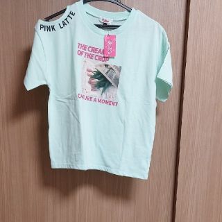 ピンクラテ(PINK-latte)の最終　150 新品　ピンクラテ　Tシャツ(Tシャツ/カットソー)