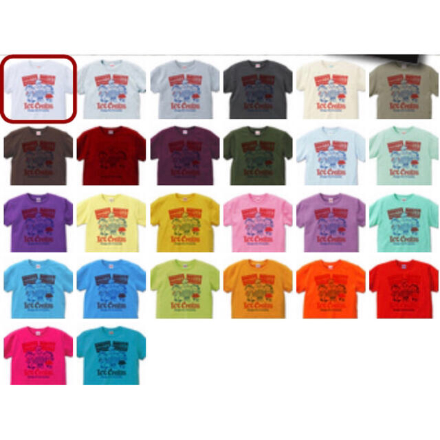 UnitedAthle(ユナイテッドアスレ)のTシャツ アイスクリーム ソフトクリーム スイーツ ハーゲンダッツ サーティワン メンズのトップス(Tシャツ/カットソー(半袖/袖なし))の商品写真