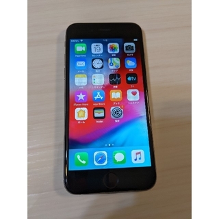 アイフォーン(iPhone)のiPhone 6 Space Gray 64 GB au(スマートフォン本体)