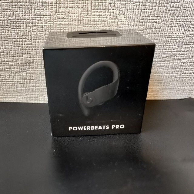 PowerBeatsPro新品未開封イヤホン - ヘッドフォン/イヤフォン POWERBEATS PRO(ブラック)新品未開封品