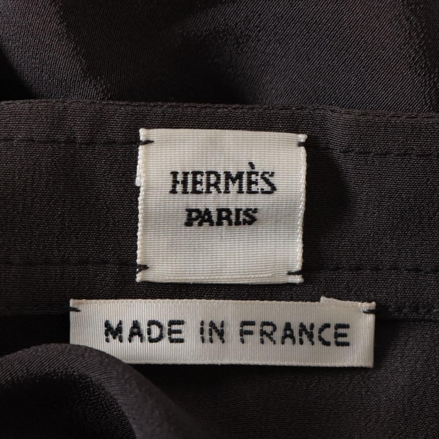 大特価国産 Hermes グレー レディース その他トップスの通販 by ALLUラクマ店|エルメスならラクマ - エルメス シルク 34 100%新品爆買い