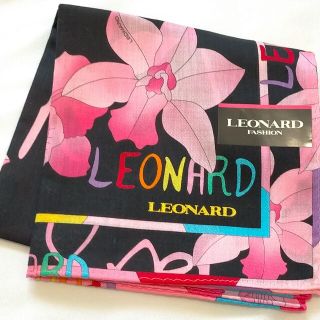 レオナール(LEONARD)の★新品未使用　レオナール　ＬＥＯＮＡＲＤ　ハンカチ　日本製(ハンカチ)