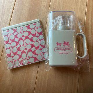 コーチ(COACH)のCOACH★歯ブラシ鏡セット(非売品)(歯ブラシ/歯みがき用品)