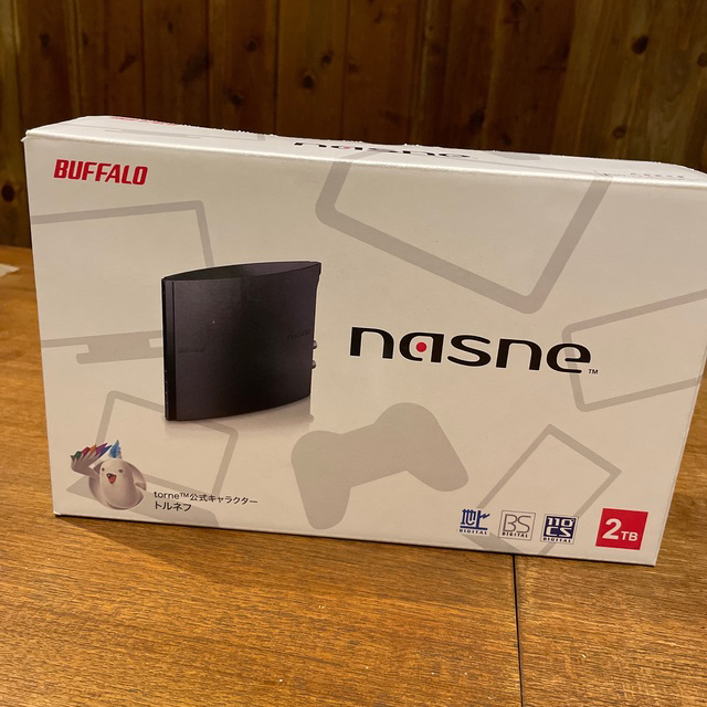 Buffalo(バッファロー)の美品 バッファロー nasne ナスネ HDDレコーダー 2TB NS-N100 エンタメ/ホビーのゲームソフト/ゲーム機本体(その他)の商品写真