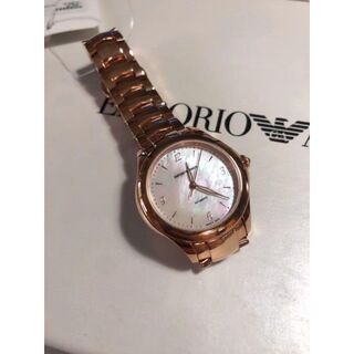 エンポリオアルマーニ(Emporio Armani)の新品未使用　エンポリオアルマーニ　スイスメイド　高級　腕時計(腕時計)