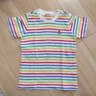 ミキハウス(mikihouse)の【りらこ様専用】ミキハウス　ボーダーカットソー　110(Tシャツ/カットソー)