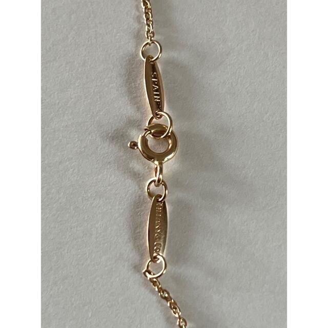 Tiffany & Co.(ティファニー)の大粒❣ティファニー バイザヤード ネックレス ローズゴールド 0.17ct レディースのアクセサリー(ネックレス)の商品写真