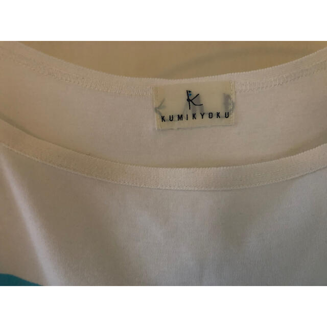 kumikyoku（組曲）(クミキョク)の組曲　ボーダーTシャツ レディースのトップス(Tシャツ(長袖/七分))の商品写真