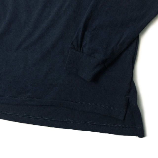THE NORTH FACE(ザノースフェイス)のノースフェイス 長袖 US限定 バックプリント 袖ロゴ(XXL)紺 180902 メンズのトップス(Tシャツ/カットソー(七分/長袖))の商品写真