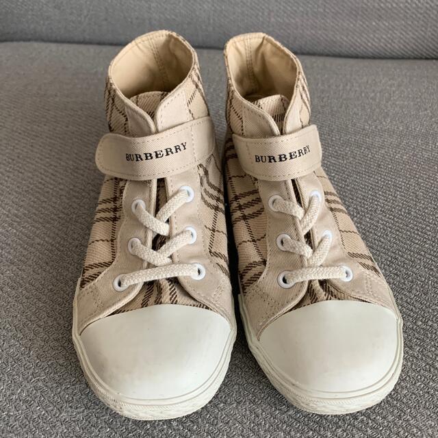 BURBERRY(バーバリー)のBURBERRY スニーカー 21cm キッズ/ベビー/マタニティのキッズ靴/シューズ(15cm~)(スニーカー)の商品写真