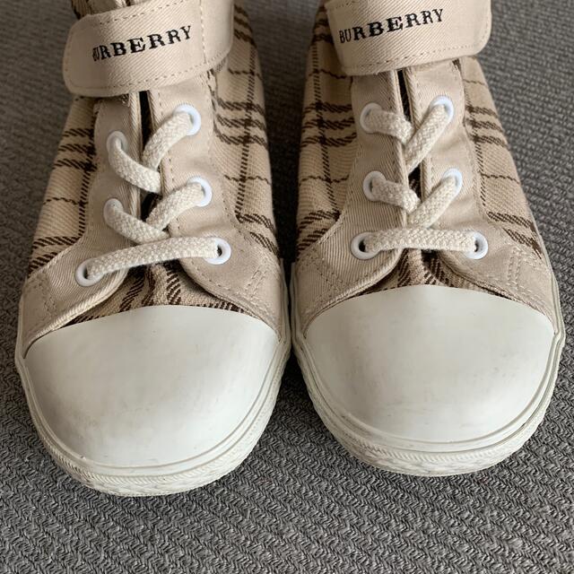 BURBERRY(バーバリー)のBURBERRY スニーカー 21cm キッズ/ベビー/マタニティのキッズ靴/シューズ(15cm~)(スニーカー)の商品写真