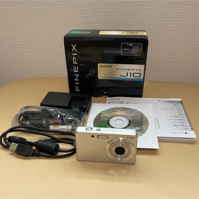 【動作確認済み・転送特典付き】FUJI FILM FinePix  J10