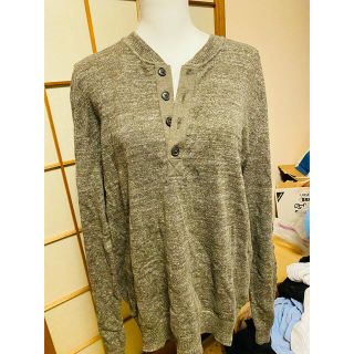 ギャップ(GAP)のギャップ　長袖　ニット　サマーセーター　XL 新品　綿100(ニット/セーター)