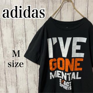 アディダス(adidas)のアディダス Tシャツ ビッグロゴ EXACT SOCCER ブラック M(Tシャツ/カットソー(半袖/袖なし))