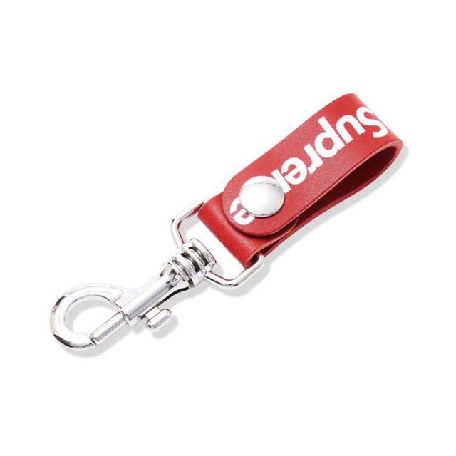 supreme leather key loop シュプリーム キーホルダー 赤 supreme leather key loop シュプリーム キーホルダー 赤