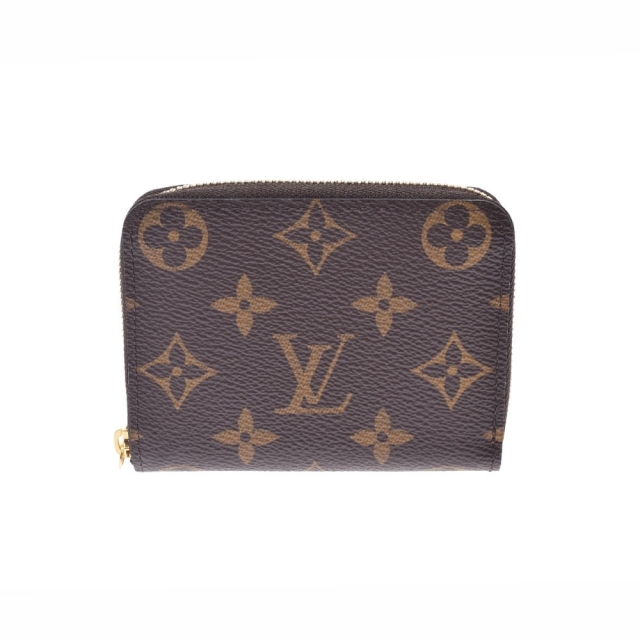 LOUIS VUITTON(ルイヴィトン)のルイヴィトン モノグラム ジッピーコインパース コインケース ブラウン レディースのファッション小物(財布)の商品写真