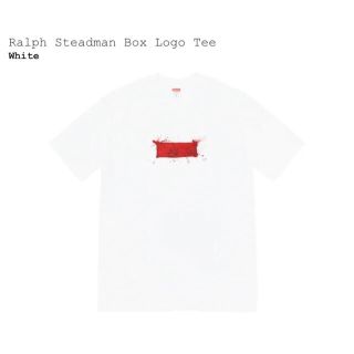 シュプリーム(Supreme)のsupreme Ralph Steadman Box Logo XL 白(Tシャツ/カットソー(半袖/袖なし))