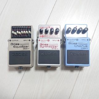 ボス(BOSS)のBOSS BASS EFFECTER 3点セット(ベースエフェクター)