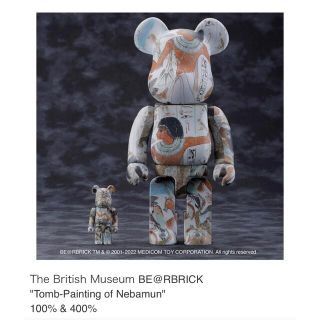 メディコムトイ(MEDICOM TOY)のBE@RBRICK "Tomb-Painting of Nebamun"(フィギュア)