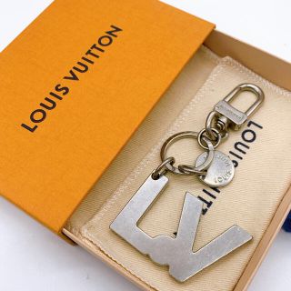 ルイヴィトン(LOUIS VUITTON)のLOUIS VUITTON ポルトクレ LV キーホルダー　チャーム(キーホルダー)