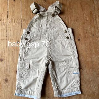 ベビーギャップ(babyGAP)のbabygap オーバーオール サロペット 70(カバーオール)