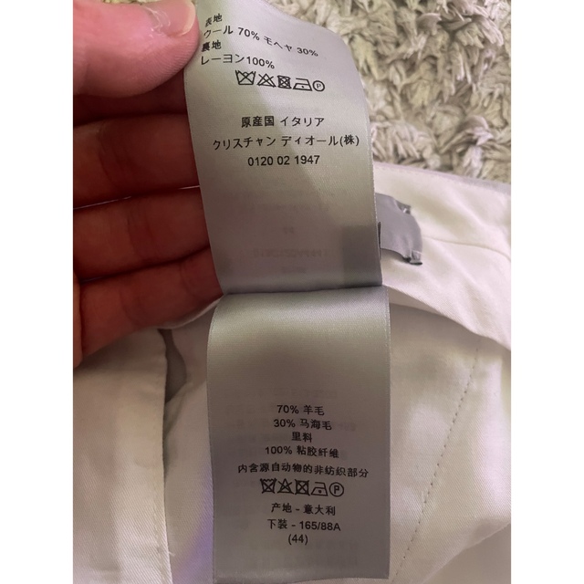 Dior - Dior 20ss ストールジャケット スラックス セットアップ Dior - Dior 20ss ストールジャケット スラックス セットアップ