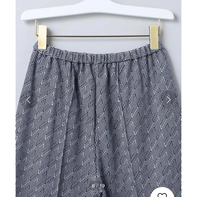 6 (ROKU)(ロク)の＜6(ROKU)＞CHIDORI JACQUARD PANTS タグ付き　美品 レディースのパンツ(カジュアルパンツ)の商品写真