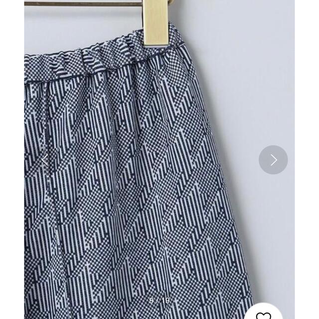 6 (ROKU)(ロク)の＜6(ROKU)＞CHIDORI JACQUARD PANTS タグ付き　美品 レディースのパンツ(カジュアルパンツ)の商品写真