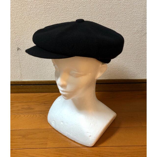 KANGOL - M 美品 KANGOL キャスケット ブラック 黒 ハンチングキャップ