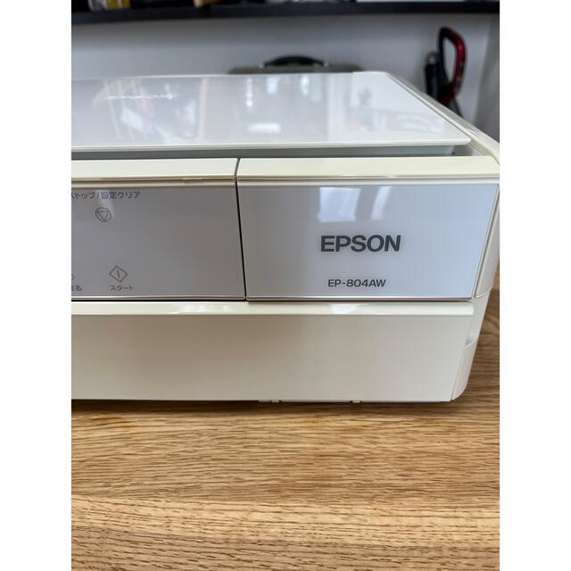 EPSON(エプソン)のプログレP様専用☺︎EPSON EP-804W 6色プリンター替インク3色付 スマホ/家電/カメラのPC/タブレット(PC周辺機器)の商品写真